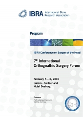 IBRA Conference on Surgery of the Head - 7th International Orthognathic Surgery Forum - Overview 1