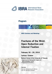 IBRA Seminar and Workshop - Fractures of the Wrist: Open Reduction and Internal Fixation - Overview 1