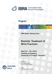 IBRA Master Training Course Realistic Treatment of Wrist Fractures