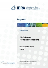 IBRA Seminar - PIP-Gelenke – Facetten und Probleme - Overview 1