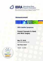 IBRA Satellite Symposium - Current Concepts in Hand and Wrist Surgery - Overview 1