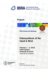 Osteosynthesis of the Hand & Wrist - Overview 1