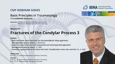 CMF Trauma Webinar Series: Module 8 now available in our Virtual Campus