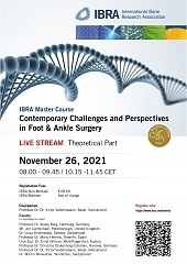 Live-Stream: Contemporary Challenges and Perspectives in Foot & Ankle Surgery - Overview 1