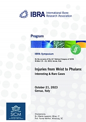 Injuries from Wrist to Phalanx - Interesting & Rare Cases - Overview 1