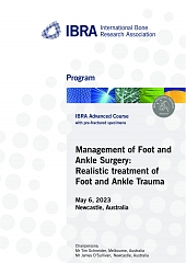 Management of Foot and Ankle Surgery: Realistic treatment of Foot and Ankle Trauma - Overview 1