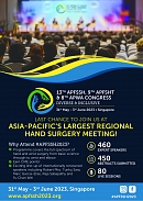13th APFSSH / 9th APFSHT / 8th APWA Congress (APFSSH 2023) - Overview 1