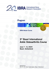 3rd Basel International Ankle Osteoarthritis Course - Overview 1