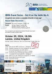 IBRA Event Series - Get it on the table No.4: ‚Scaphoid non-union: a complex disorder at any age‘ - Overview 1